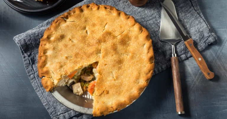 Chicken Pot Pie with Crescent Rolls Recipe