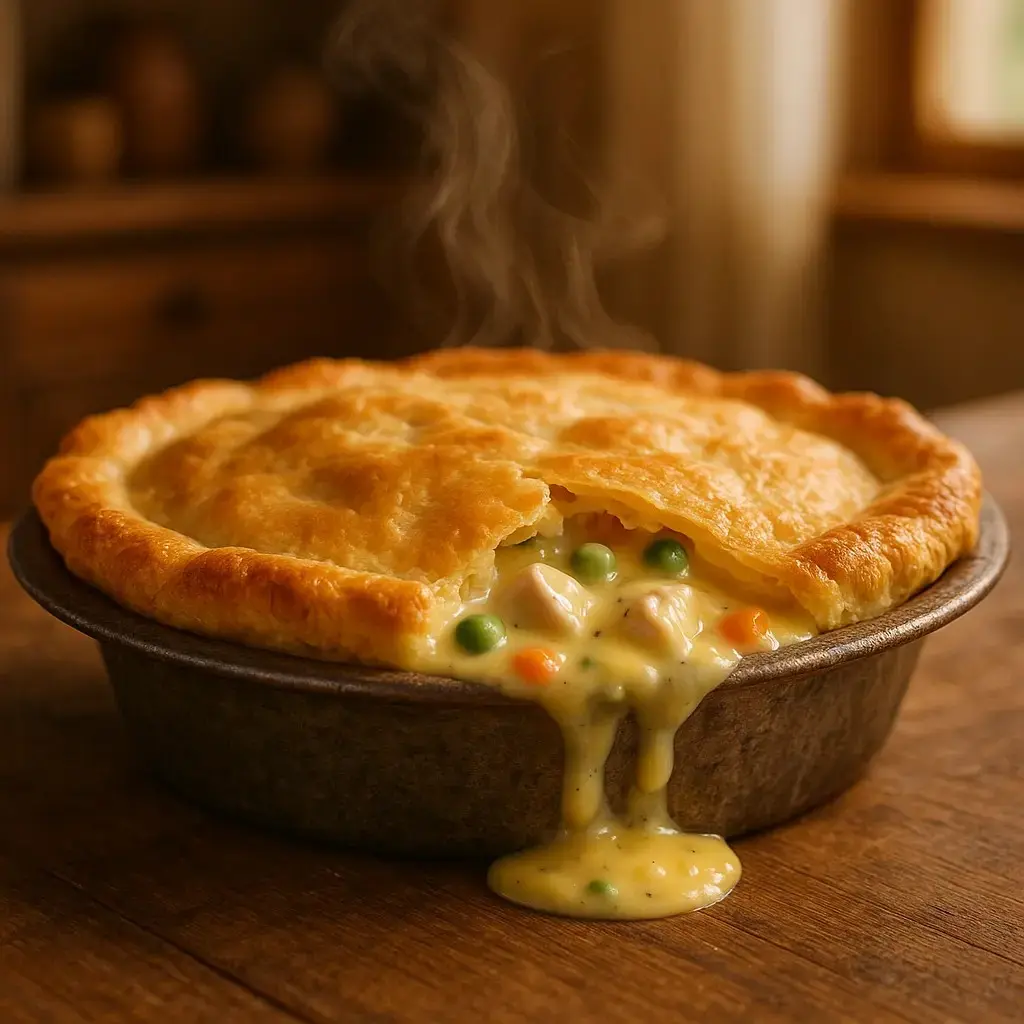 Chicken Pot Pie with Cream of Chicken Soup