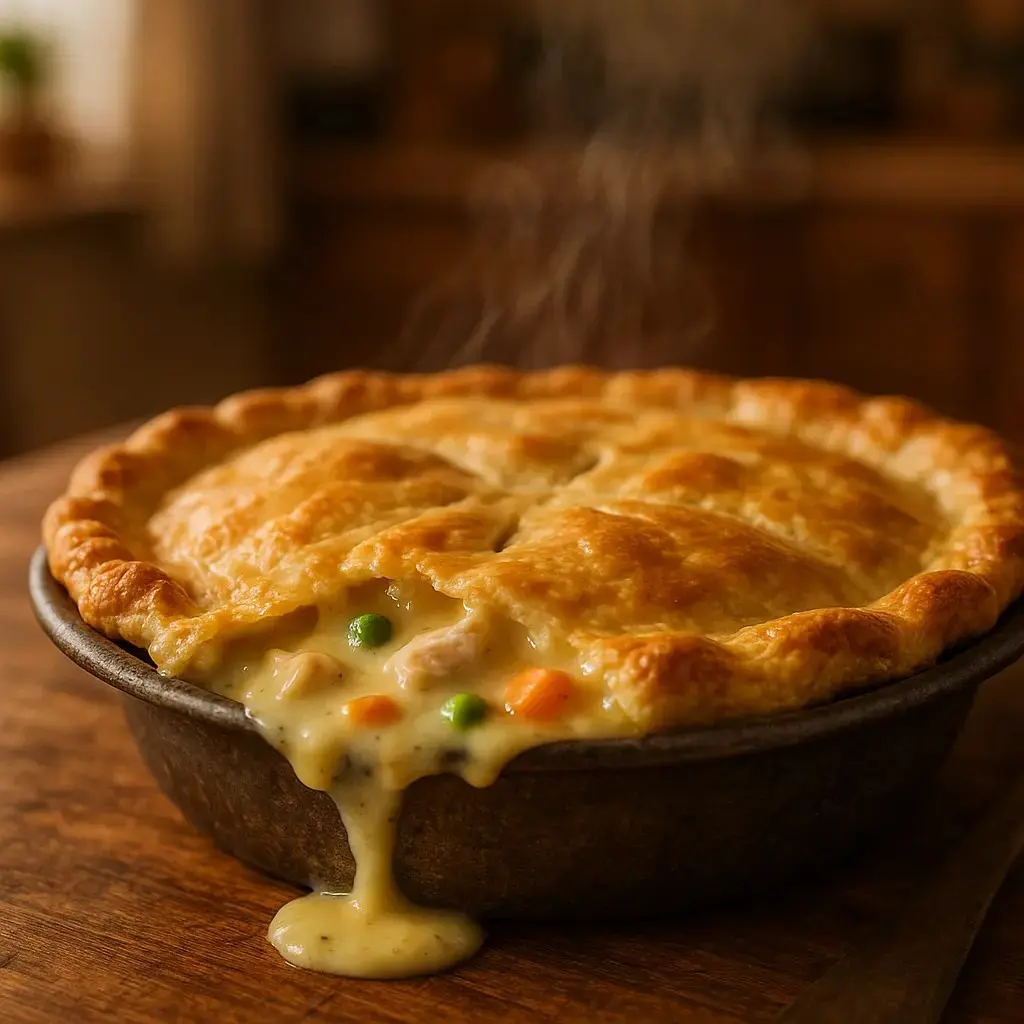 Chicken Pot Pie with Cream of Chicken Soup