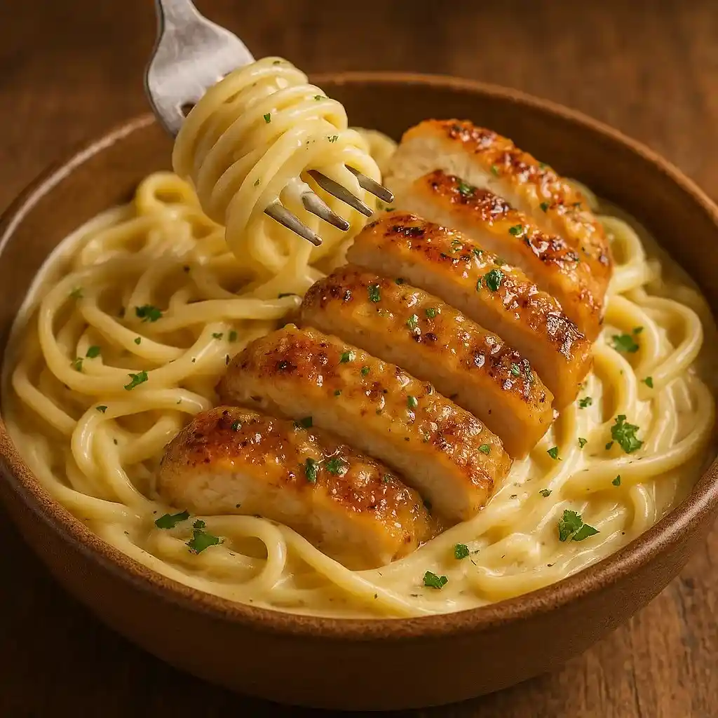 buffalo wild wings garlic parmesan chicken pasta