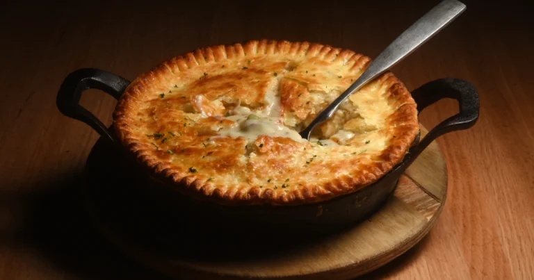 healthy chicken pot pie