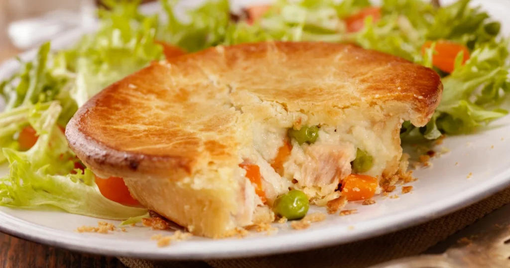 healthy chicken pot pie