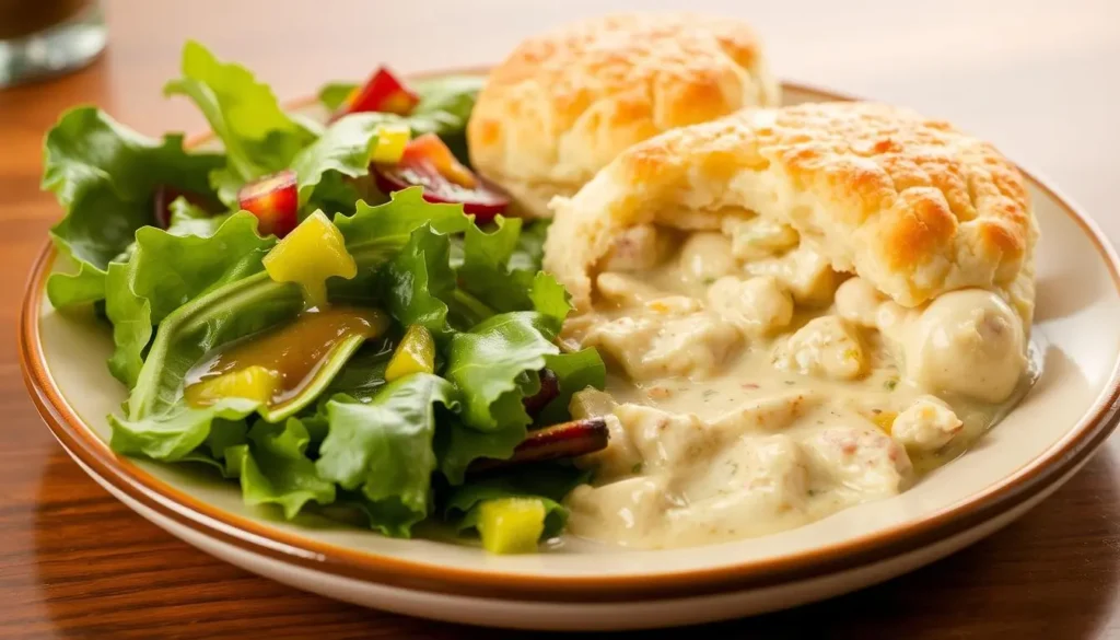 chicken pot pie with red lobster biscuits