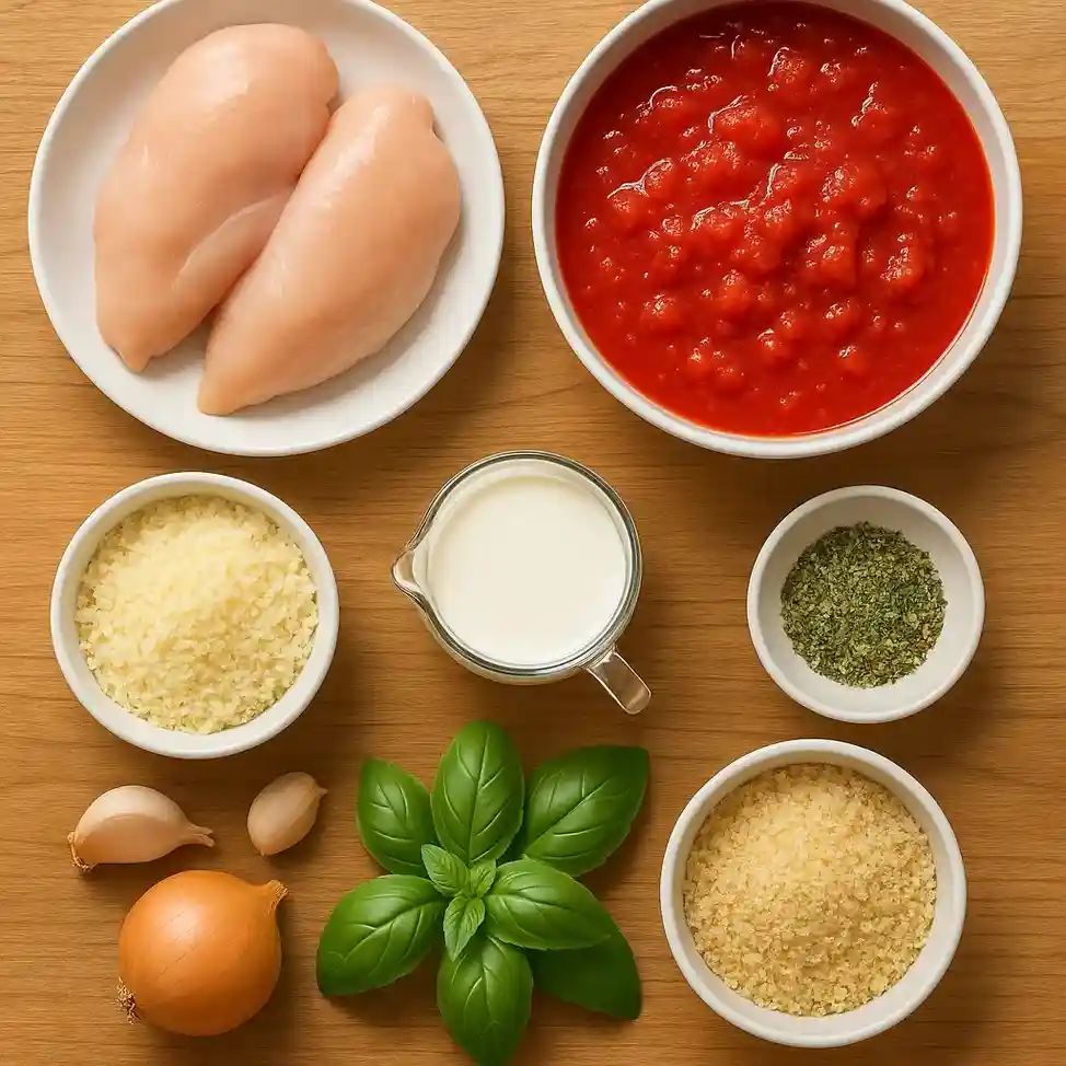 Crock Pot Creamy Chicken Parmesan Soup