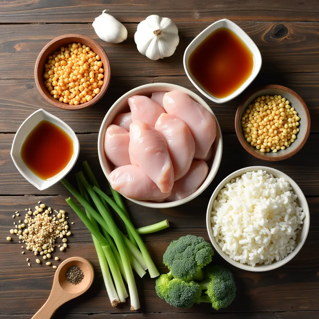 Honey BBQ Chicken Rice