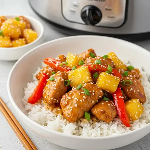Sweet Hawaiian Crockpot Chicken