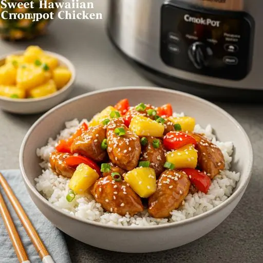 Sweet Hawaiian Crockpot Chicken