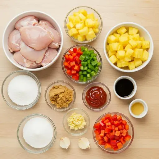 Sweet Hawaiian Crockpot Chicken