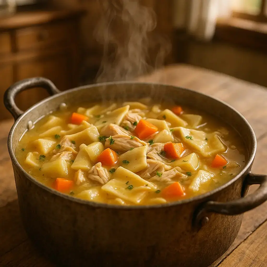 Pennsylvania Dutch Chicken Pot Pie Recipe
