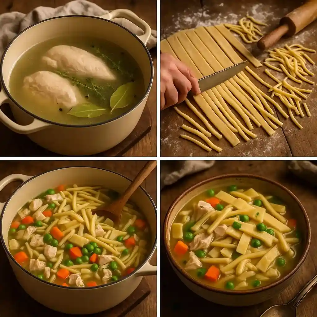 Pennsylvania Dutch Chicken Pot Pie Recipe