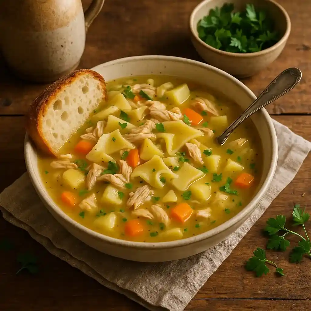 Pennsylvania Dutch Chicken Pot Pie Recipe