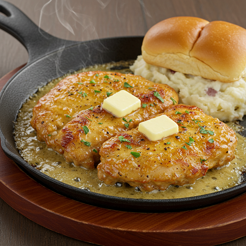 Texas Roadhouse Butter Chicken Skillet