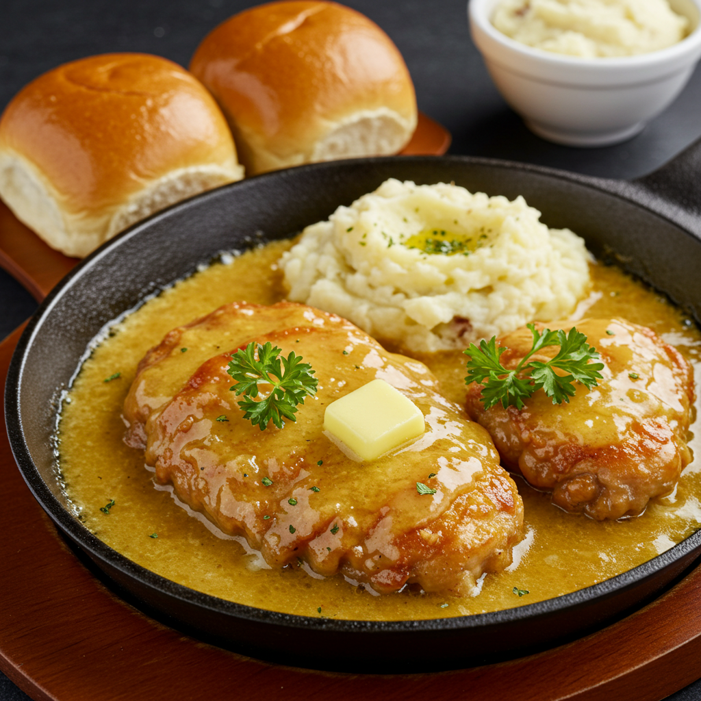 Texas Roadhouse Butter Chicken Skillet