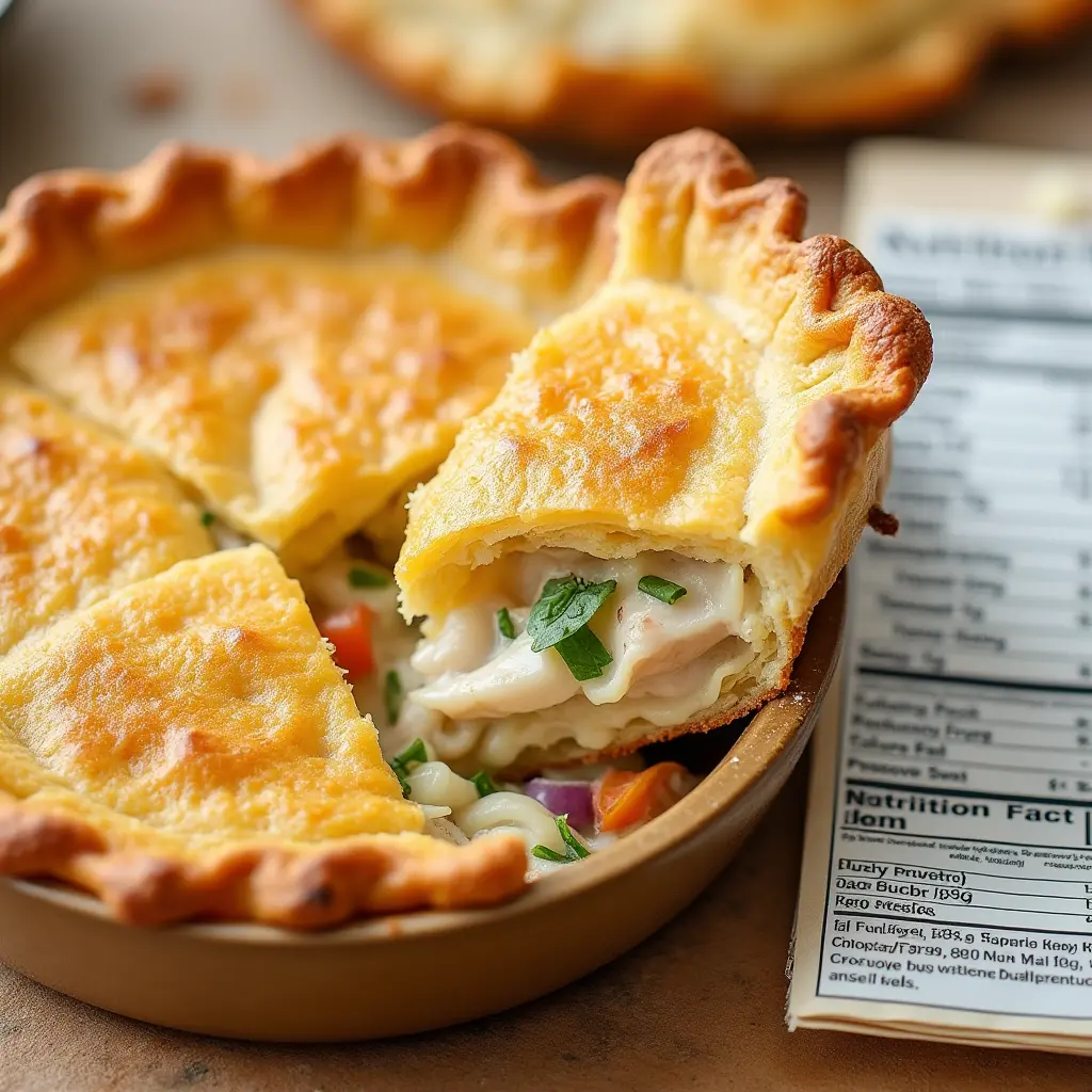 chicken pot pie nutrition
