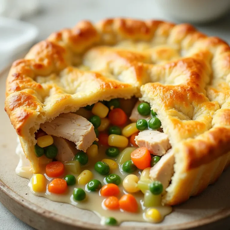 chicken pot pie nutrition