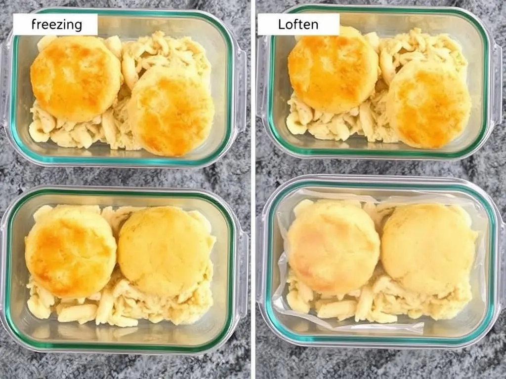 chicken pot pie with red lobster biscuits