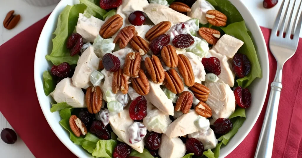 cranberry pecan chicken salad