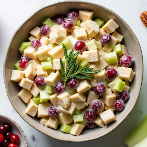 cranberry pecan chicken salad