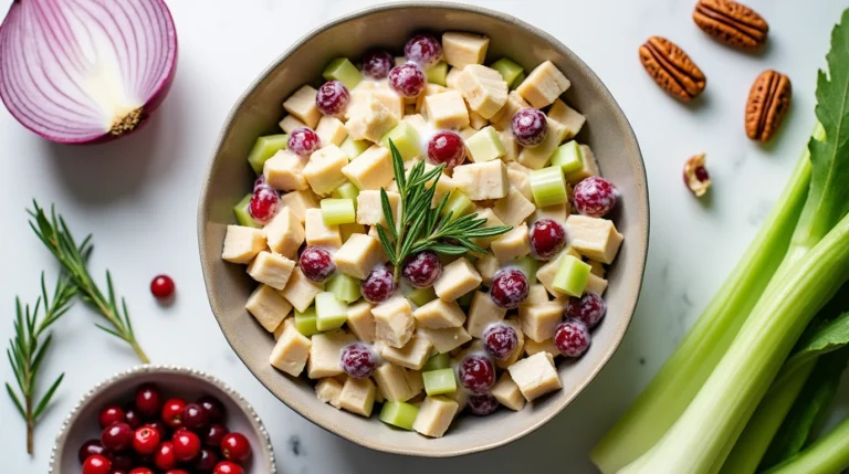 cranberry pecan chicken salad