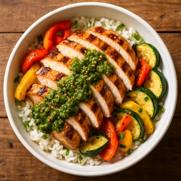 Chimichurri Grilled Chicken Bowl