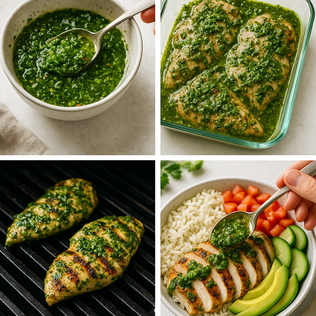Chimichurri Grilled Chicken Bowl