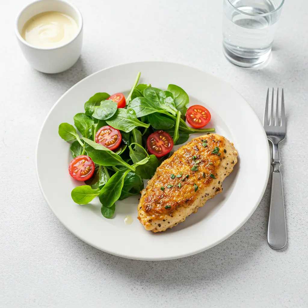 Crispy Hot Honey Feta Chicken