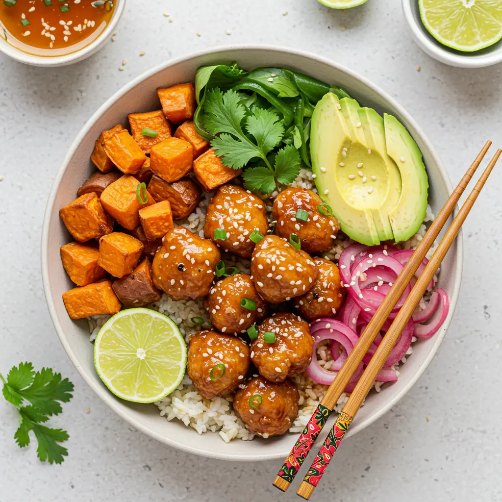 Hot Honey Chicken Bowls