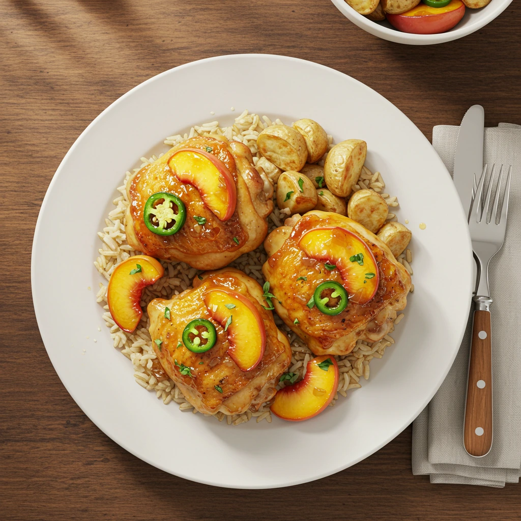 Jalapeno Peach Chicken Recipe