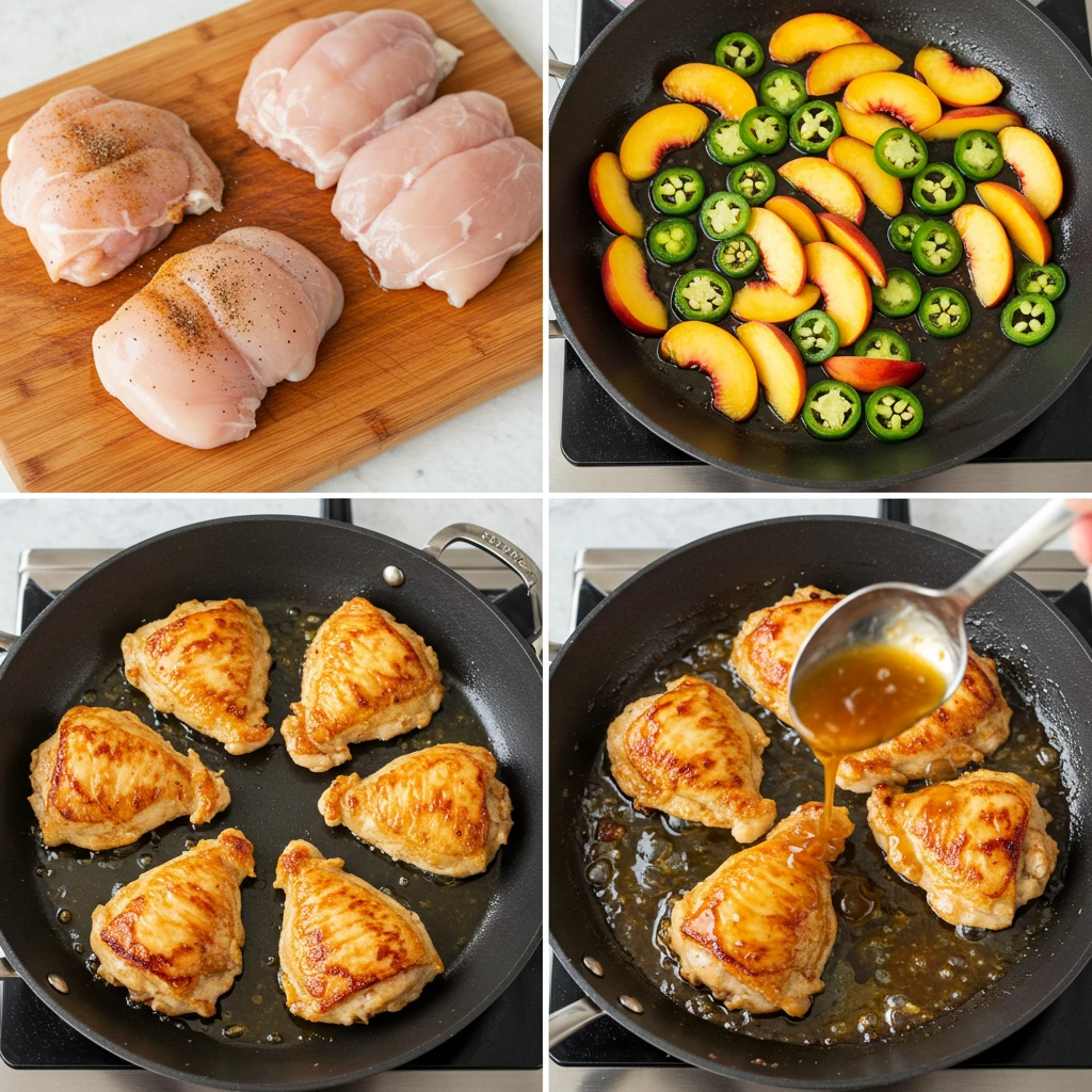Jalapeno Peach Chicken Recipe