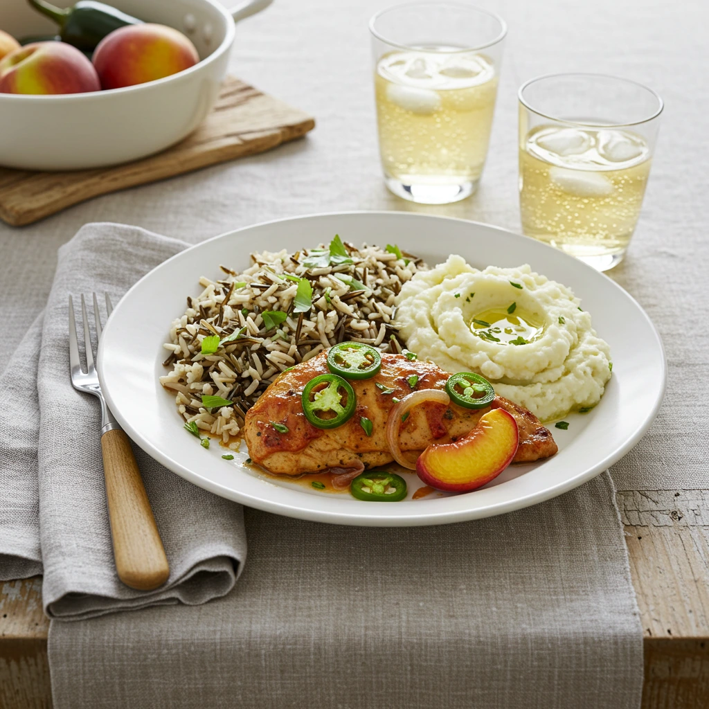 Jalapeno Peach Chicken Recipe