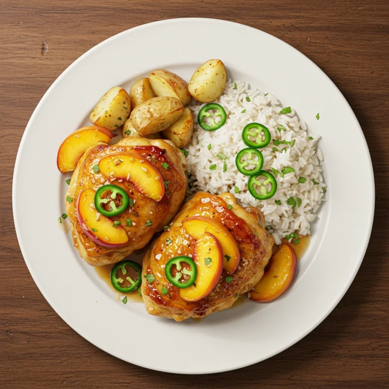 Jalapeno Peach Chicken Recipe