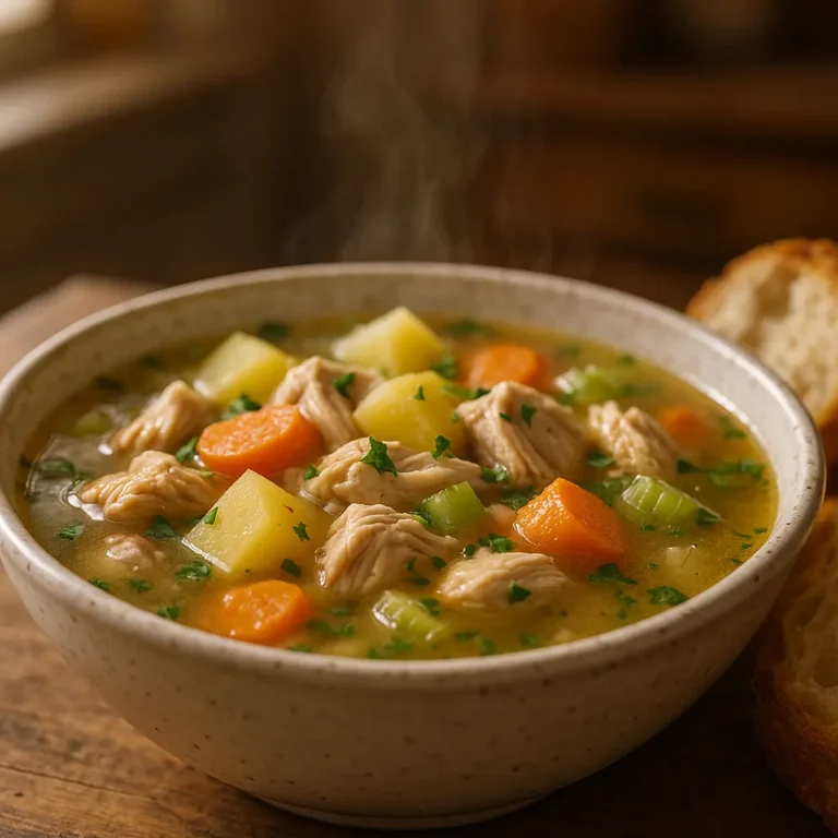 Chicken Soup with Potatoes