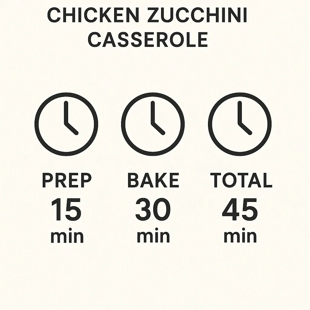 Rotisserie Chicken Zucchini Casserole