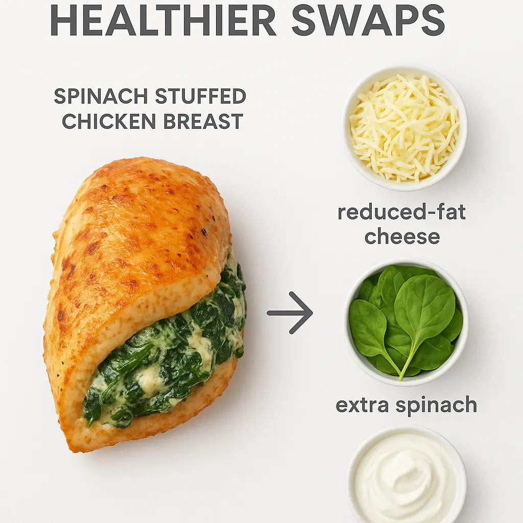 Spinach Stuffed Chicken Breast