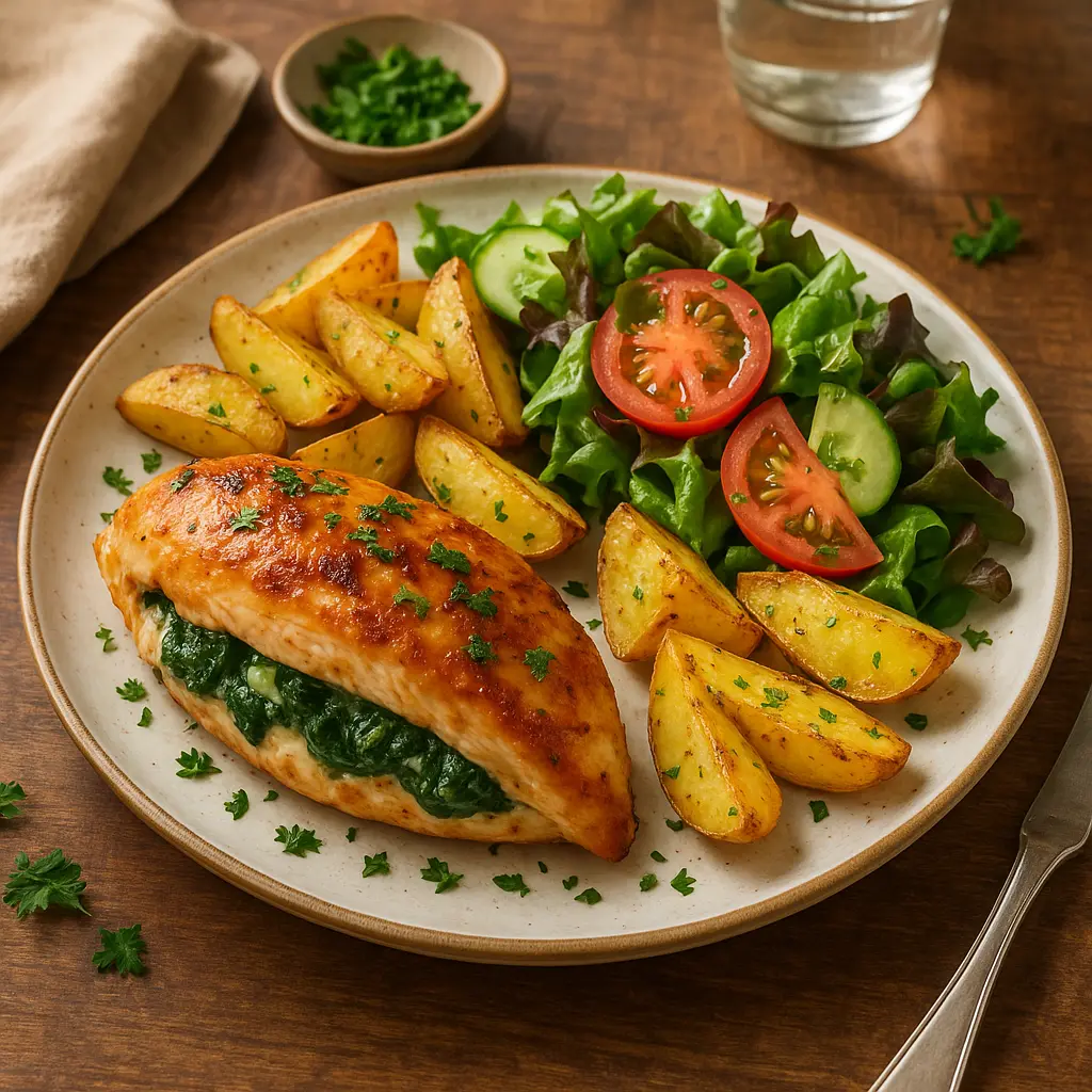 Spinach Stuffed Chicken Breast