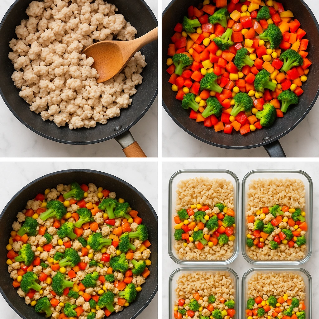 healthy ground chicken meal prep recipes