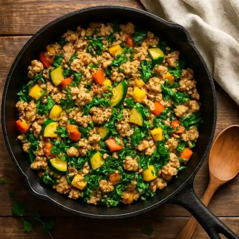 low-carb-ground-chicken-skillet-meals