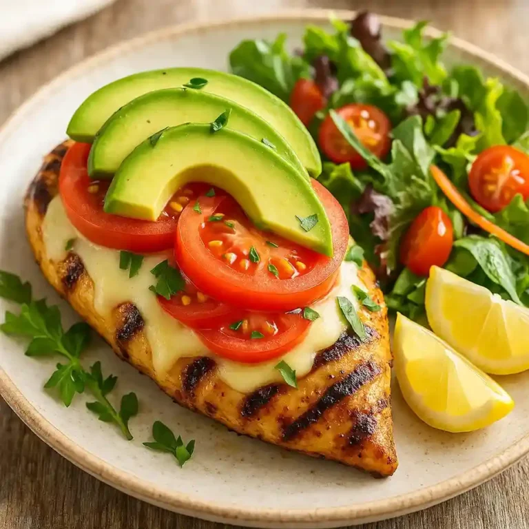 Grilled California Avocado Chicken Recipe