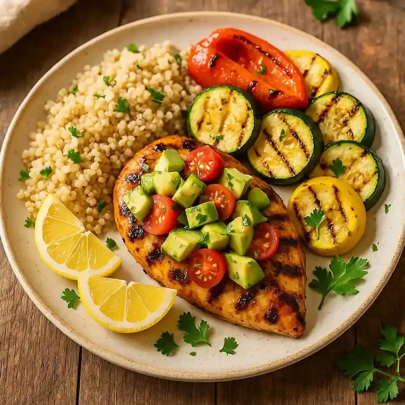 Grilled California Avocado Chicken Recipe
